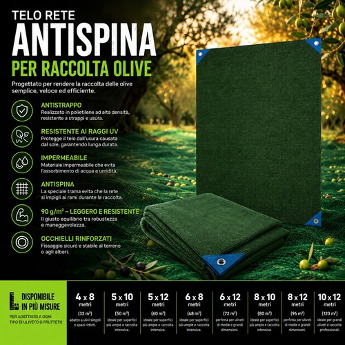 Telo rete per raccolta - rete,