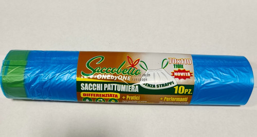 100 sacchi con lacci raccolta - lacci,