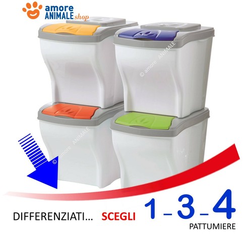 Pattumiera raccolta - pattumiera,
