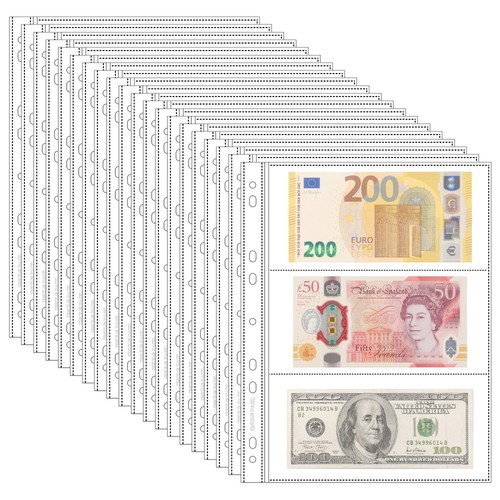 Fogli pagine di valuta - 20,