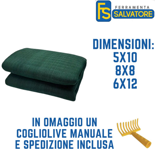 Rete telo per raccolta olive
