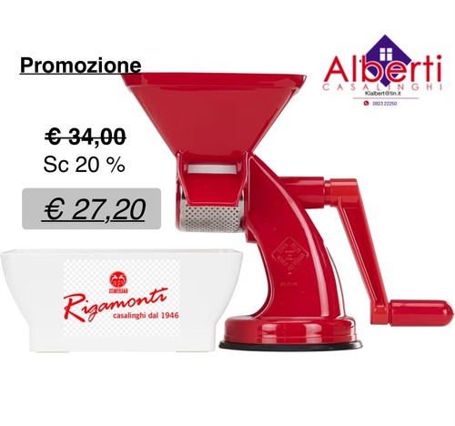 Rigamonti passapomodoro a - ,